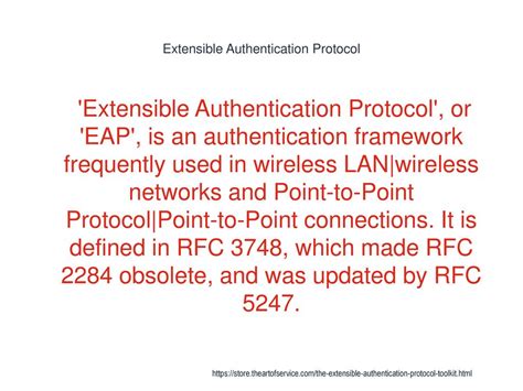 rfc extensible authentication protocol